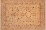 Classic Ziegler Shauna Tan Beige Hand-Knotted Wool Rug - 8'0'' x 10'0''