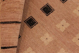 handmade Transitional Kafkaz Chobi Ziegler Nude Black Hand Knotted RECTANGLE 100% WOOL area rug 8 x 9