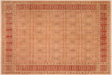 Classic Ziegler Lucile Brown Rust Hand-Knotted Wool Rug - 8'2'' x 9'10''