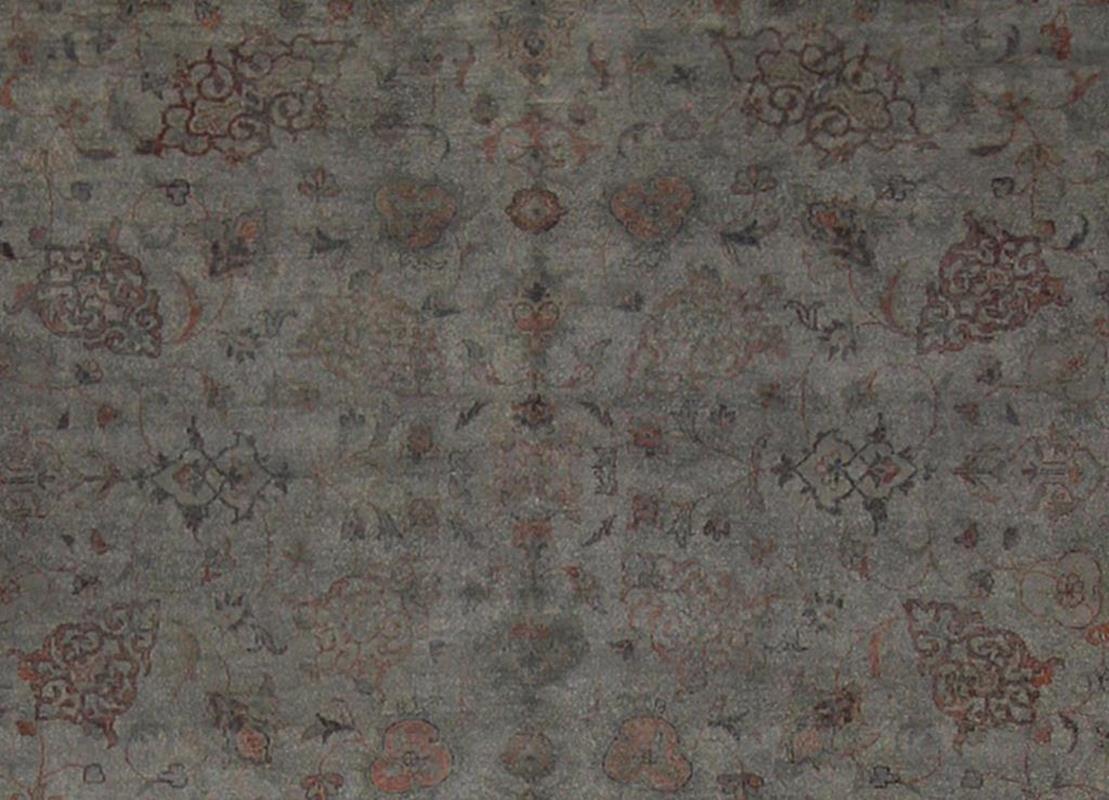A01537, 9 0"x11 6",Over Dyed                     ,9x12,Grey,CHARCOAL,Hand-knotted                  ,Pakistan   ,100% Wool  ,Rectangle  ,652671136368