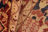 handmade Traditional Kafkaz Chobi Ziegler Blue Red Hand Knotted RECTANGLE 100% WOOL area rug 8 x 10