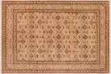 Classic Ziegler Concepci Tan Hand-Knotted Wool Rug - 8'1'' x 9'8''