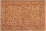 Oriental Ziegler Melisa Tan Nude Hand-Knotted Wool Rug - 7'8'' x 9'4''