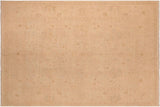 Oriental Ziegler Jeanie Beige Tan Hand-Knotted Wool Rug - 8'0'' x 10'0''