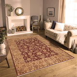 handmade Traditional Kafkaz Chobi Ziegler Brown Tan Hand Knotted RECTANGLE 100% WOOL area rug 8 x 10