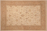 Classic Ziegler Karina Beige Brown Hand-Knotted Wool Rug - 8'0'' x 9'9''