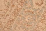 handmade Transitional Kafkaz Chobi Ziegler Beige Green Hand Knotted RECTANGLE 100% WOOL area rug 8 x 10
