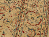 handmade Traditional Design Lt. Gray Lt. Gray Hand Knotted RECTANGLE 100% WOOL area rug 9x12