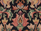 handmade Traditional Joshagan Black Pink Hand Knotted RUNNER 100% WOOL area rug 2x14