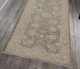handmade Traditional Kafkaz Brown Ivory Hand Knotted RUNNER 100% WOOL area rug 3 x 10