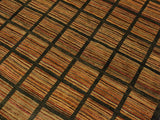Modern Gabbeh Pamala Charcoal/Rust Wool Rug - 4'2'' x 5'11''