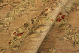 handmade Transitional Kafkaz Chobi Ziegler Tan Rust Hand Knotted RECTANGLE 100% WOOL area rug 4 x 6