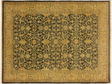 A02017, 4 2"x 510",Traditional                   ,4x6,Green,BEIGE,Hand-knotted                  ,Pakistan   ,100% Wool  ,Rectangle  ,652671141058
