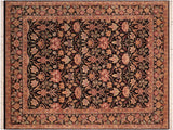 Pak Persian Celestin Black/Red Wool Rug - 8'1'' x 10'1''