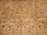 handmade Traditional Farhad Taupe Green Hand Knotted RECTANGLE 100% WOOL area rug 9x12