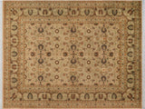 Pak Persian Tana Beige/Green Wool Rug - 9'1'' x 12'4''