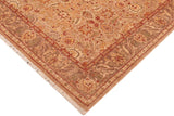 handmade Traditional Kafkaz Chobi Ziegler Tan Lt. Brown Hand Knotted RECTANGLE 100% WOOL area rug 5 x 7