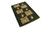 handmade Transitional Drake Green Rust Hand Knotted RECTANGLE 100% WOOL area rug 3 x 5