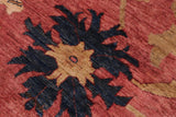 handmade Traditional Kafkaz Chobi Ziegler Rust Olive Green Hand Knotted RECTANGLE 100% WOOL area rug 12 x 18