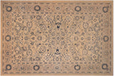 handmade Traditional Kafkaz Chobi Ziegler Lt. Brown Tan Hand Knotted RECTANGLE 100% WOOL area rug 12 x 18