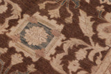handmade Traditional Kafkaz Chobi Ziegler Lt. Brown Ivory Hand Knotted RECTANGLE 100% WOOL area rug 12 x 14