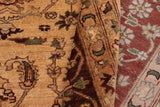 handmade Transitional Kafkaz Chobi Ziegler Lt. Gold Brown Hand Knotted RECTANGLE 100% WOOL area rug 10 x 16