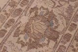 handmade Traditional Kafkaz Chobi Ziegler Ivory Ivory Hand Knotted RECTANGLE 100% WOOL area rug 12 x 18