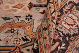 handmade Traditional Kafkaz Chobi Ziegler Gray Brown Hand Knotted RECTANGLE 100% WOOL area rug 12 x 15