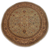 A02839,10 0"x10 0",Traditional                   ,10x10,Grey,TAN,Hand-knotted                  ,Pakistan   ,100% Wool  ,Round      ,652671149030