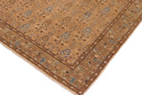 handmade Transitional Kafkaz Chobi Ziegler Tan Green Hand Knotted RECTANGLE 100% WOOL area rug 7 x 10