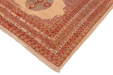 handmade Traditional Kafkaz Chobi Ziegler Beige Rust Hand Knotted RECTANGLE 100% WOOL area rug 6 x 8