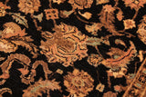 handmade Traditional Kafkaz Chobi Ziegler Black Lt. Brown Hand Knotted RECTANGLE 100% WOOL area rug 6 x 9