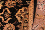 handmade Traditional Kafkaz Chobi Ziegler Black Lt. Brown Hand Knotted RECTANGLE 100% WOOL area rug 6 x 9