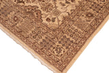 handmade Traditional Kafkaz Chobi Ziegler Tan Beige Hand Knotted RECTANGLE 100% WOOL area rug 6 x 9