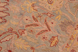 handmade Traditional Kafkaz Chobi Ziegler Green Tan Hand Knotted RECTANGLE 100% WOOL area rug 6 x 9