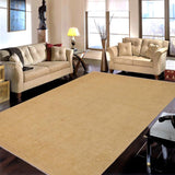 handmade Traditional Kafkaz Chobi Ziegler Beige Tan Hand Knotted RECTANGLE 100% WOOL area rug 9 x 13