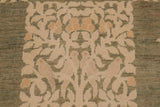 handmade Transitional Kafkaz Chobi Ziegler Lt. Green Beige Hand Knotted RECTANGLE 100% WOOL area rug 9 x 12