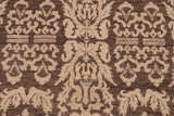 handmade Transitional Kafkaz Chobi Ziegler Brown Beige Hand Knotted RECTANGLE 100% WOOL area rug 9 x 12