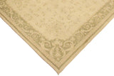 handmade Transitional Kafkaz Chobi Ziegler Beige Green Hand Knotted RECTANGLE 100% WOOL area rug 9 x 12