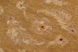 handmade Traditional Kafkaz Chobi Ziegler Lt. Green Tan Hand Knotted RECTANGLE 100% WOOL area rug 9 x 12