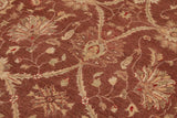 handmade Traditional Kafkaz Chobi Ziegler Red Beige Hand Knotted RECTANGLE 100% WOOL area rug 9 x 12