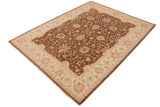 handmade Traditional Kafkaz Chobi Ziegler Lt. Brown Beige Hand Knotted RECTANGLE 100% WOOL area rug 9 x 12