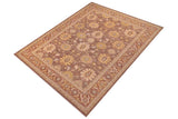 handmade Traditional Kafkaz Chobi Ziegler Lt. Brown Beige Hand Knotted RECTANGLE 100% WOOL area rug 9 x 13