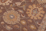 handmade Traditional Kafkaz Chobi Ziegler Lt. Brown Beige Hand Knotted RECTANGLE 100% WOOL area rug 9 x 13