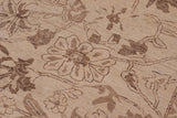 handmade Traditional Kafkaz Chobi Ziegler Beige Tan Hand Knotted RECTANGLE 100% WOOL area rug 10 x 13