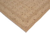 handmade Transitional Kafkaz Chobi Ziegler Beige Brown Hand Knotted RECTANGLE 100% WOOL area rug 9 x 12