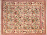 David Pak Persian Tarsha Beige/Gold Wool Rug - 7'11'' x 10'4''