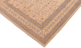 handmade Transitional Kafkaz Chobi Ziegler Tan Blue Hand Knotted RECTANGLE 100% WOOL area rug 6 x 9