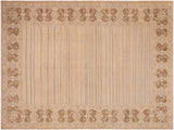Bohemian Gabbeh Delora Multi/Brown Wool Rug - 10'1'' x 13'2''
