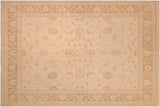 Boho Chic Ziegler Anika Beige Brown Hand-Knotted Wool Rug - 8'1'' x 9'10''